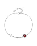 Pulsera con ojitos 17+3cm en rodizado