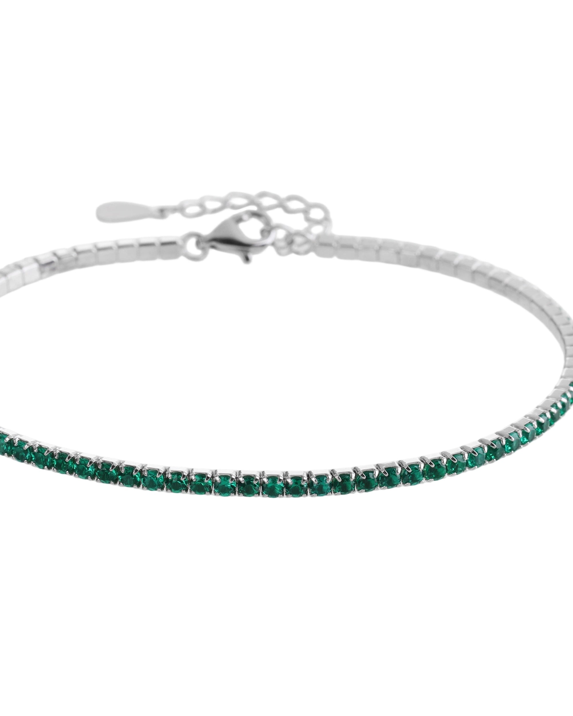 Pulsera tenis 1.75mm con circonia de 17+3cm en rodizado