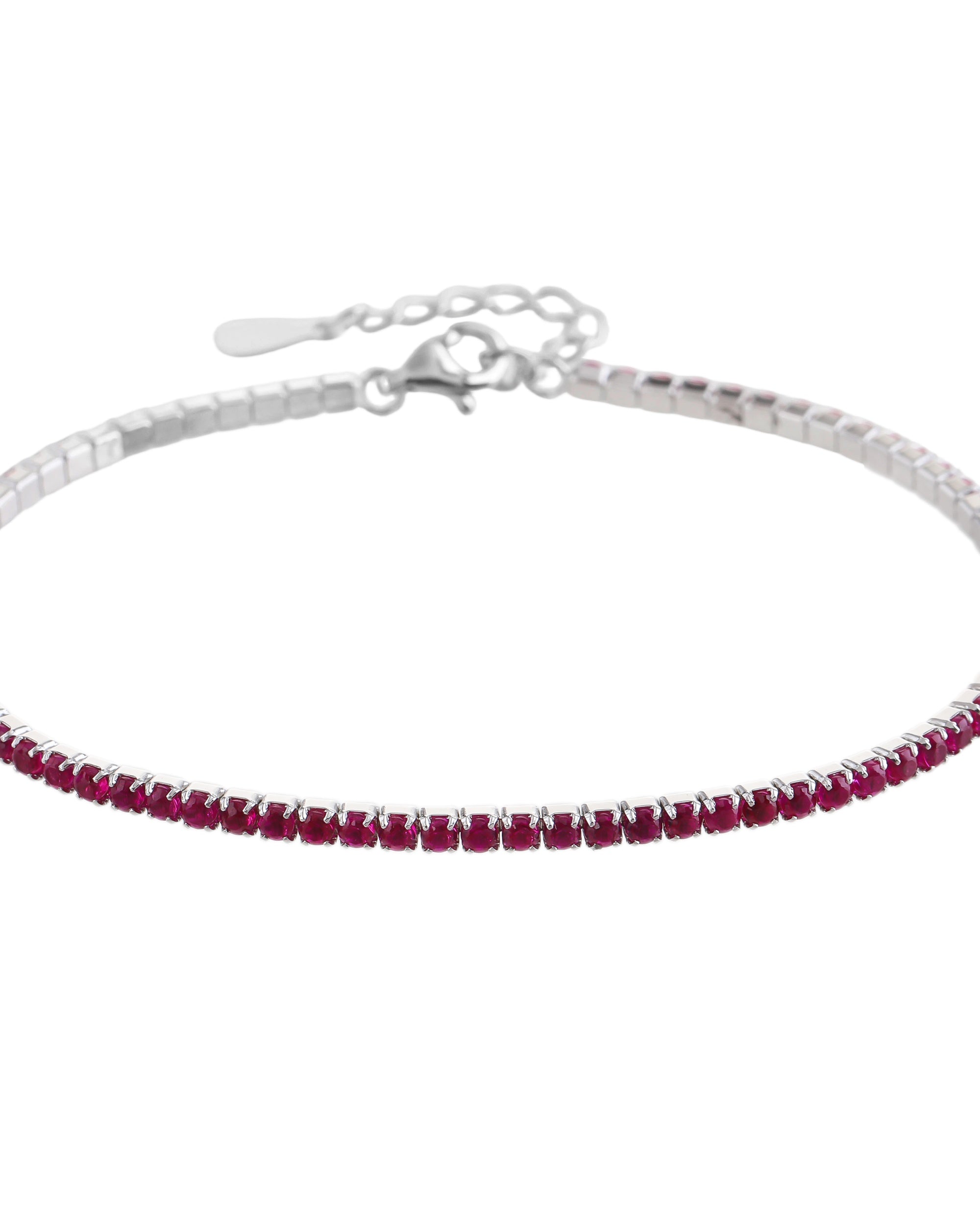 Pulsera tenis 1.75mm con circonia de 17+3cm en rodizado