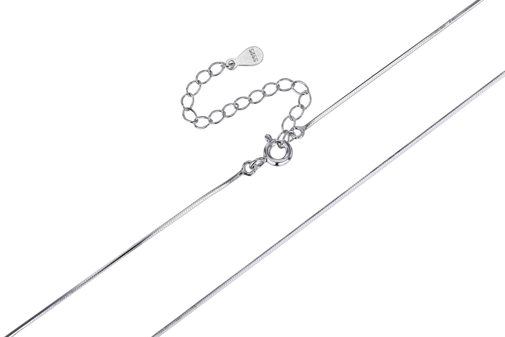 Cadena de cola de rata de 45+5cm en rodizado